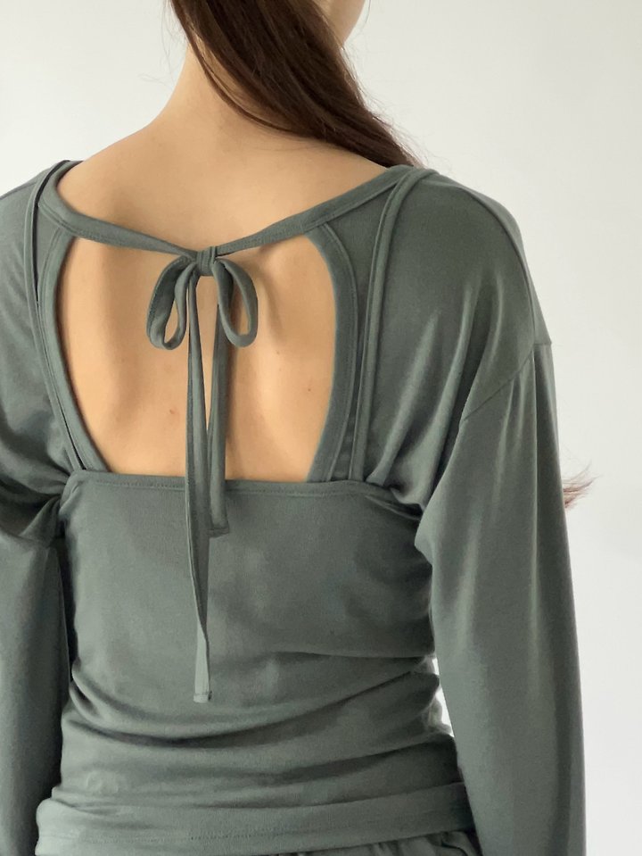 Back Slit Tee by Another Avenue for Women - view 10
