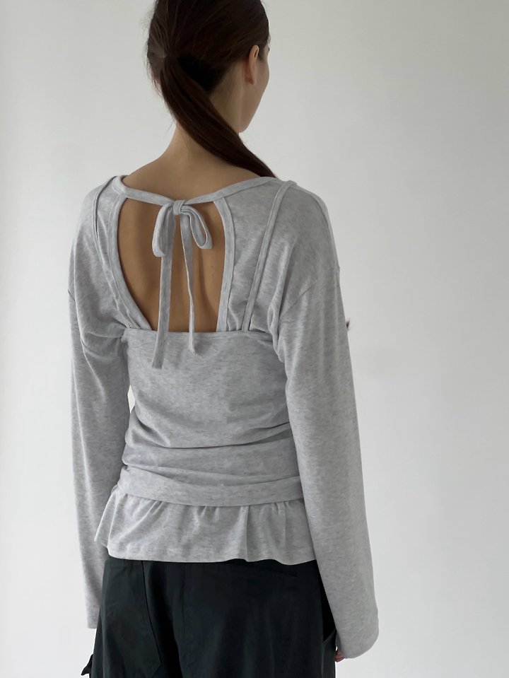 Back Slit Tee by Another Avenue for Women - view 12