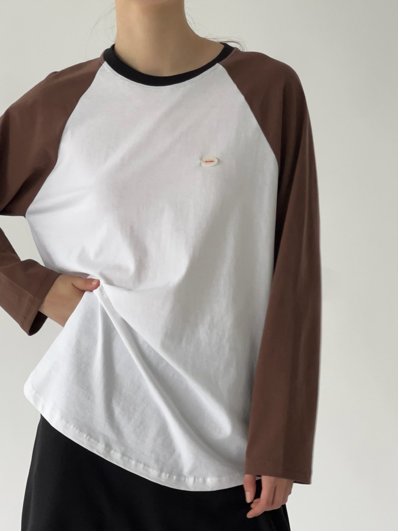 Luki Raglan Tee by Another Avenue for Women - view 7