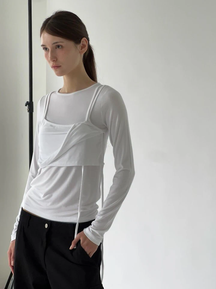 Dual Layered Tee by Another Avenue for Women - view 8
