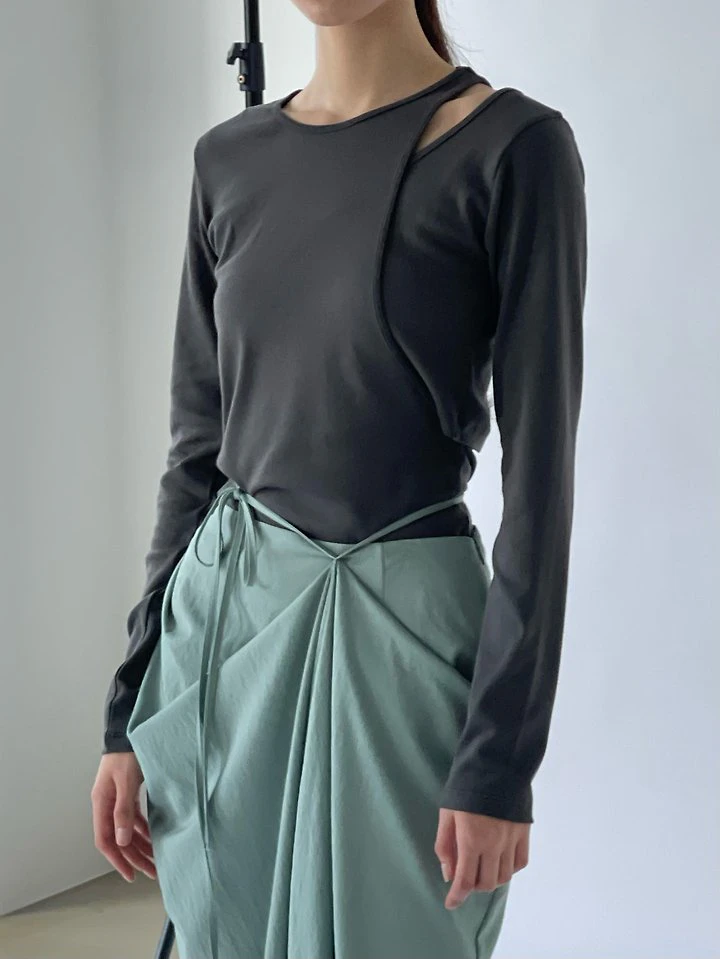 Asymmetrical Double Tee by Another Avenue for Women - view 7