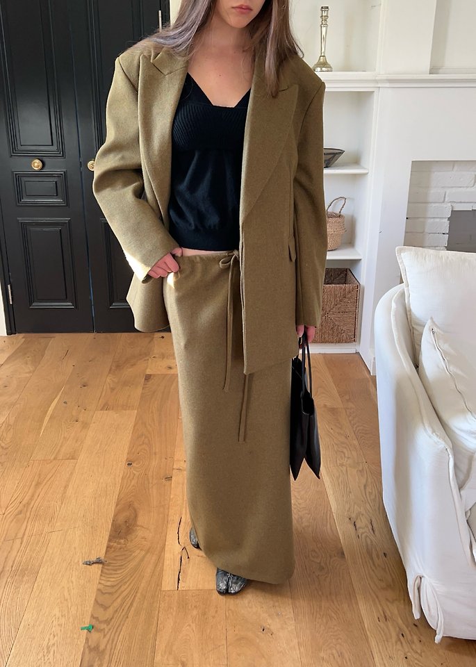 Wool Tunnel Skirt by Another Avenue for Women - view 10