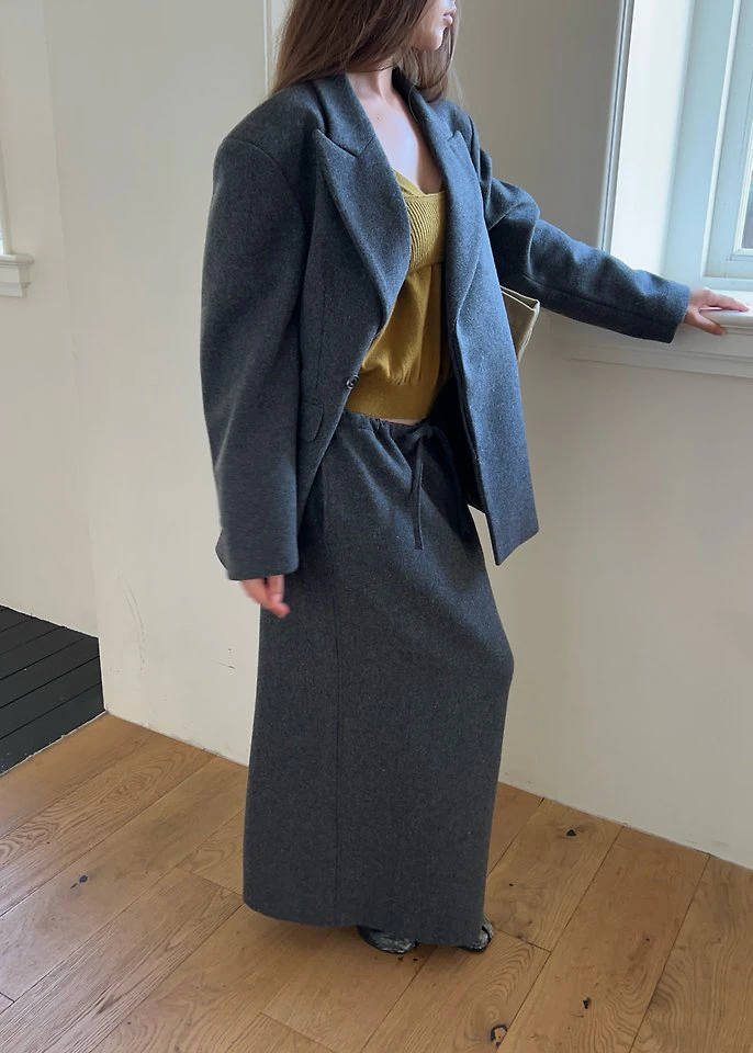 Wool Tunnel Skirt by Another Avenue for Women - view 12