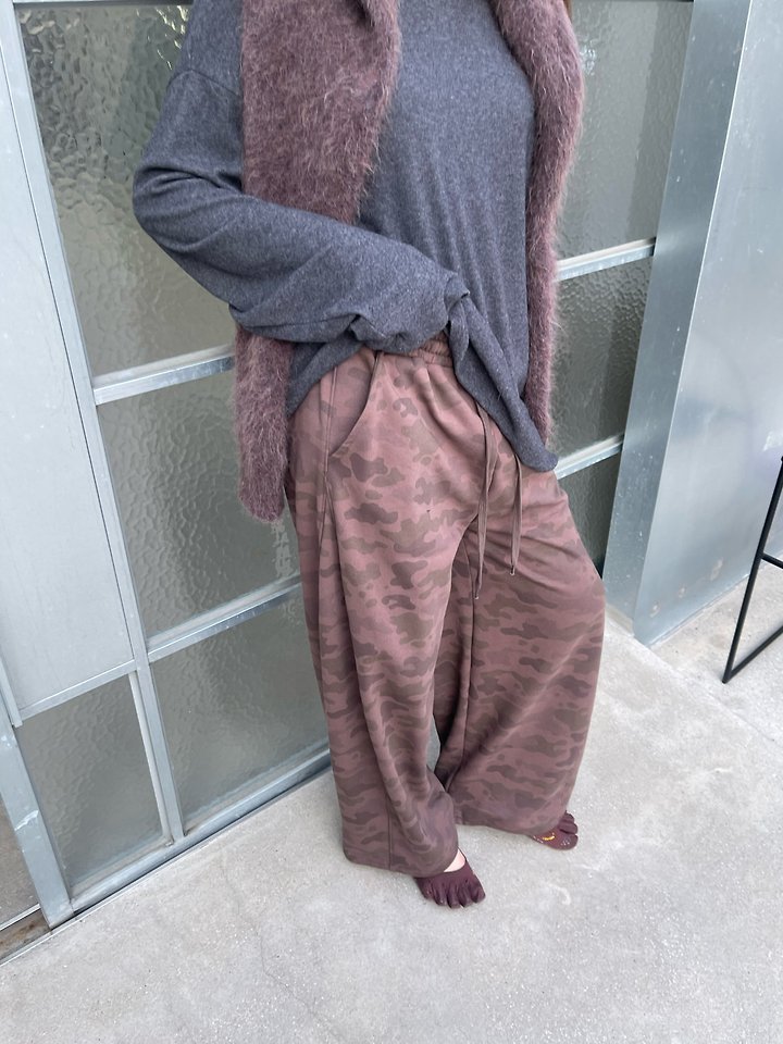 Side Cutout Camo Pants by Another Avenue for Women - view 11