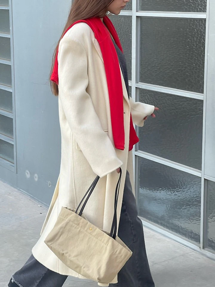 Alpaca Wool Blend Handmade Coat by Another Avenue for Women - view 12