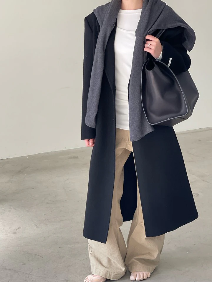 Alpaca Wool Blend Handmade Coat by Another Avenue for Women - view 4