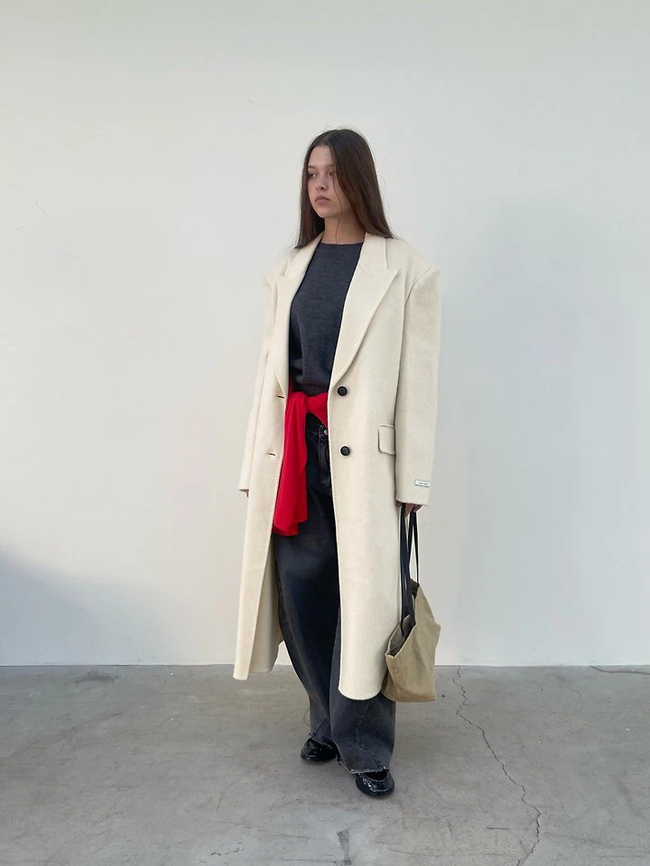 Alpaca Wool Blend Handmade Coat by Another Avenue for Women - view 8
