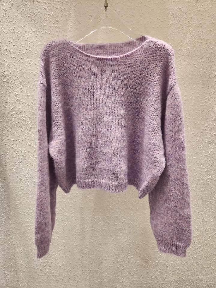 Cropped Crew Neck Knit by Another Plan for Women - view 3