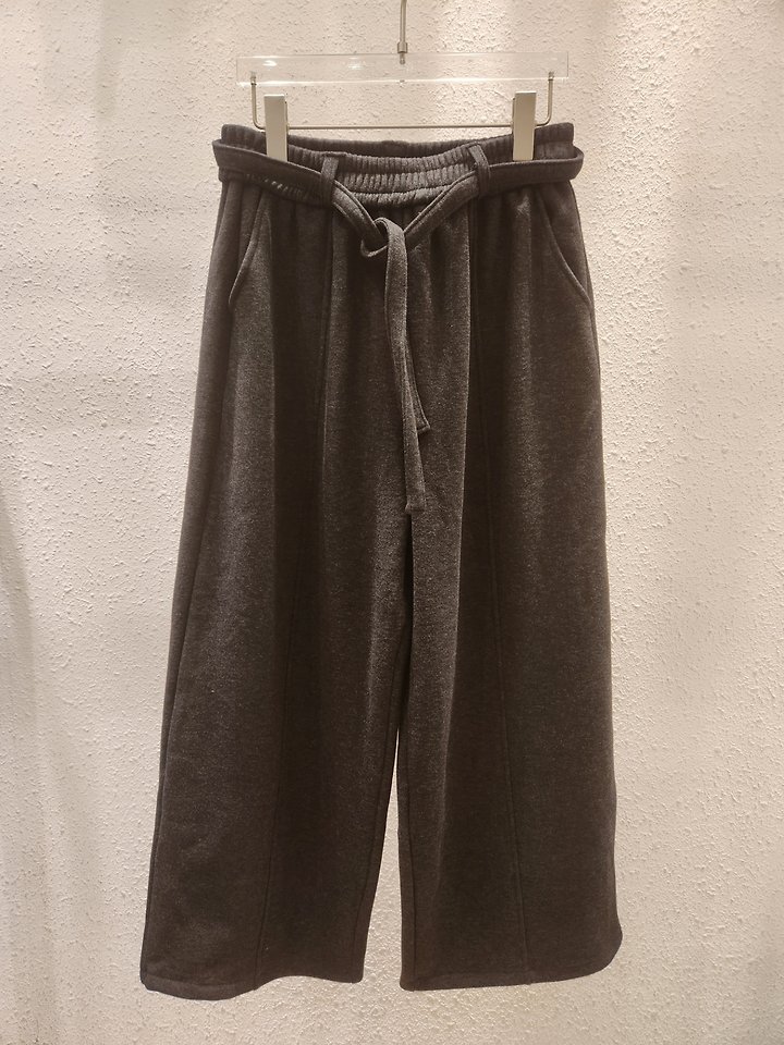 Belt Seam Fleeced Pants by Another Plan for Women - view 1