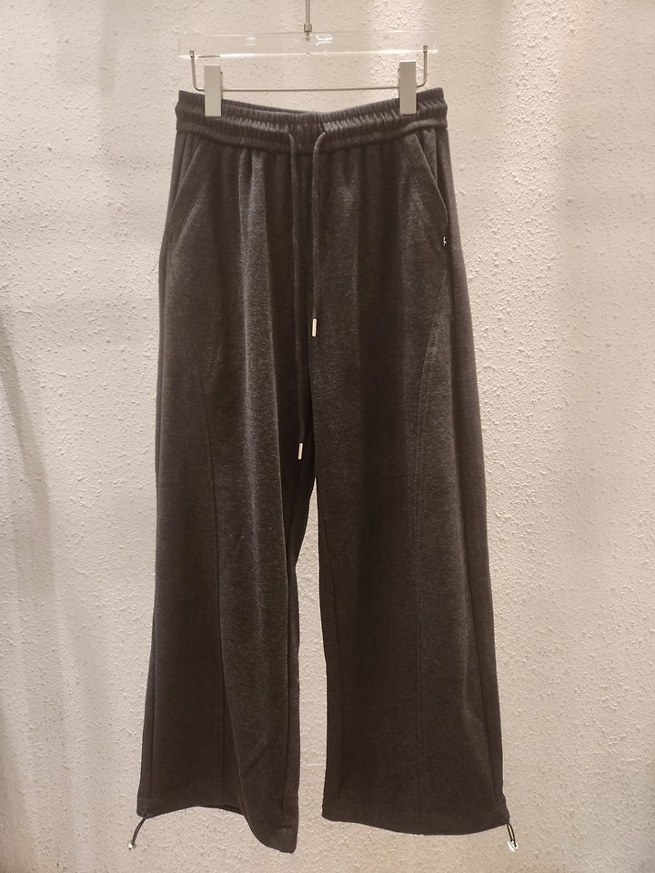 Curve Seam String Fleeced Pants by Another Plan for Women - view 2