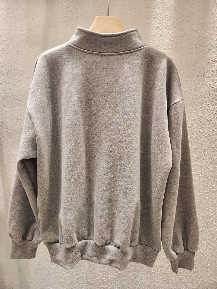 Button Double Fleeced Sweatshirt by Another Plan for Women - view 7