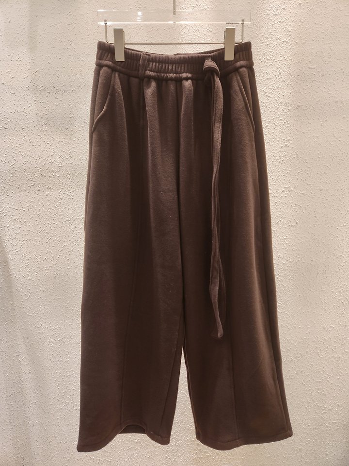 Belt Seam Fleeced Pants by Another Plan for Women - view 2