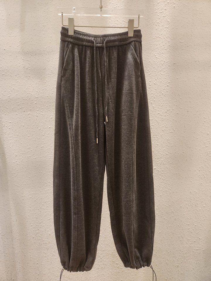 Curve Seam String Fleeced Pants by Another Plan for Women - view 1