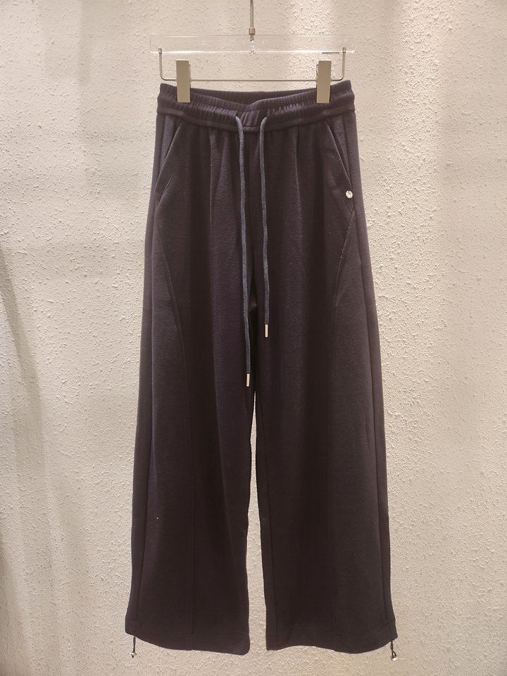 Curve Seam String Fleeced Pants by Another Plan for Women - view 3