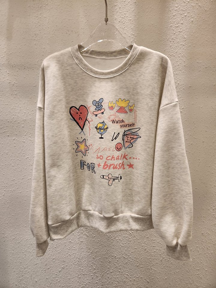 Doodle Sweatshirt by Another Plan for Women - view 1