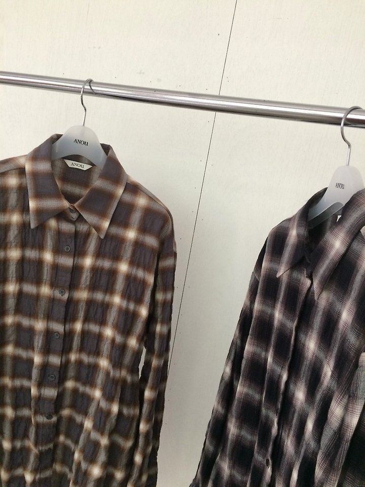 Lumen Check Shirt by Anou for Women - view 12