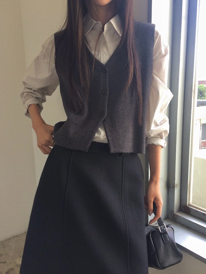 Cozy Vest by Anou for Women - view 6
