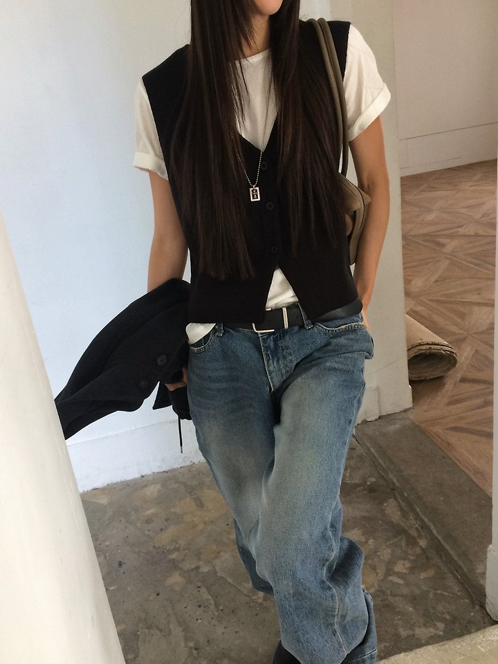 Cozy Vest by Anou for Women - view 1