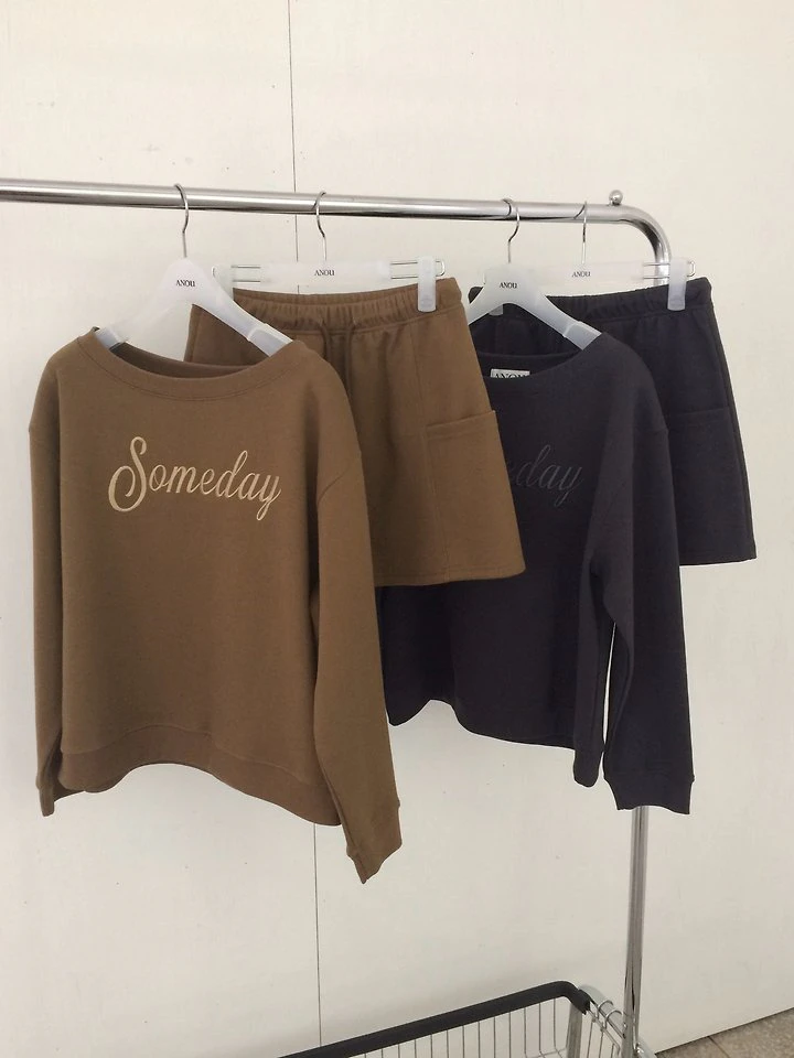 Someday Set (Sweatshirt + Skirt) by Anou for Women - view 9