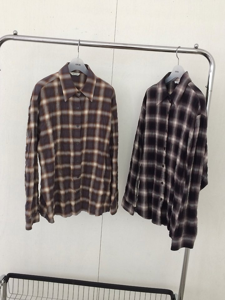 Lumen Check Shirt by Anou for Women - view 11