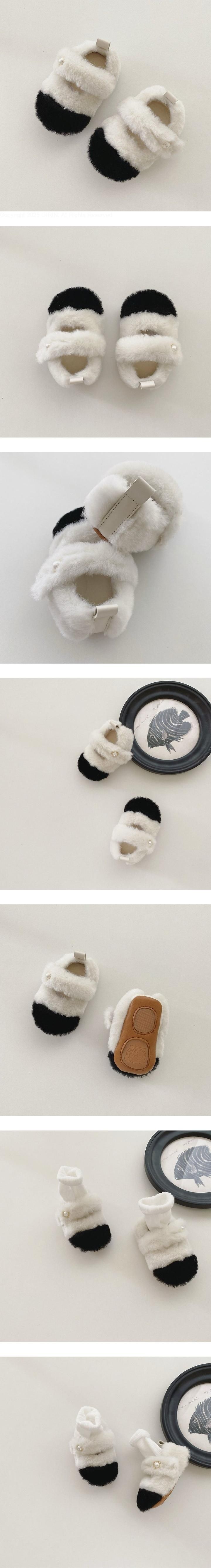 Mini Fleece Sha Pearl Color Block Shoes by Ante J for Child - view 1