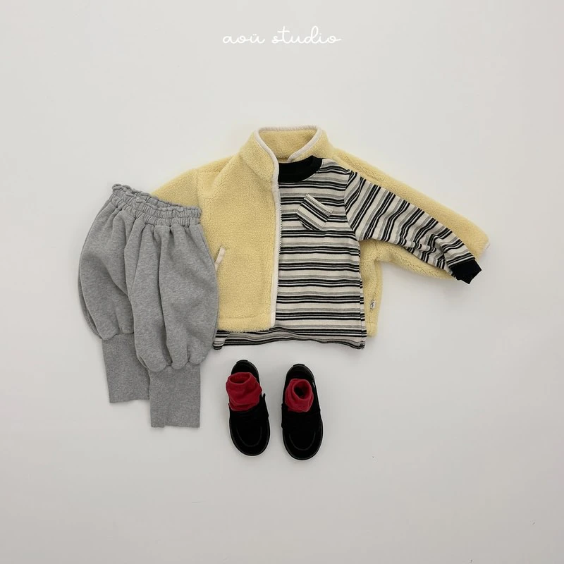 Kuu Fleece Jacket by Aou Studio for Child - view 8