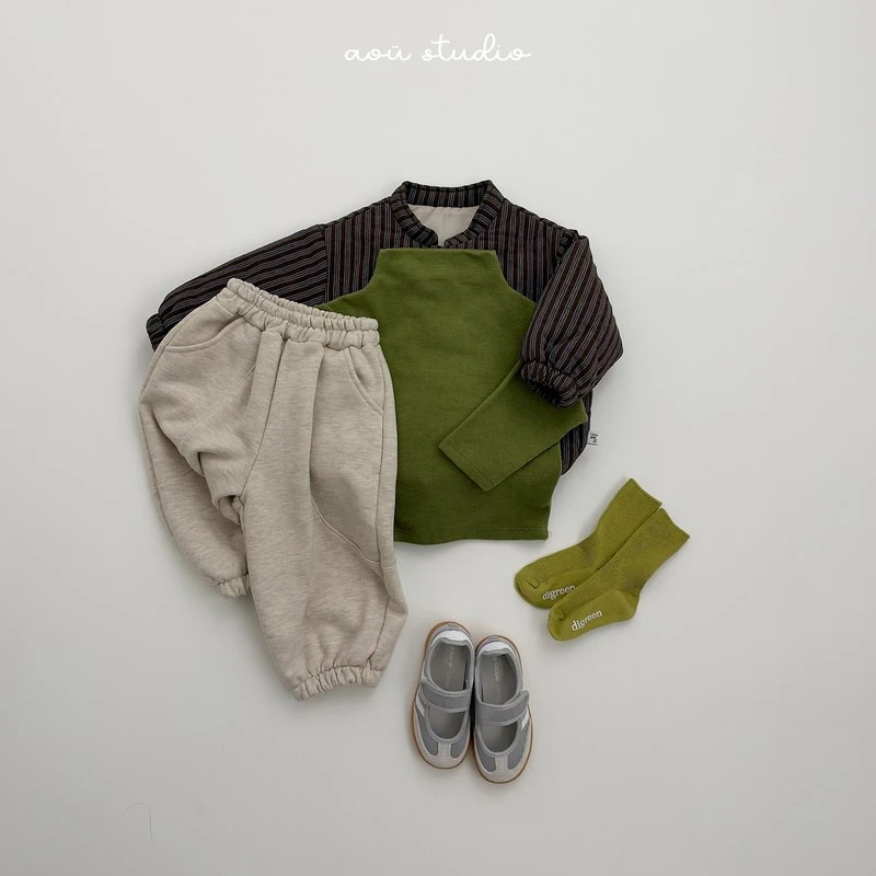 Layer Jogger Pants by Aou Studio for Child - view 7