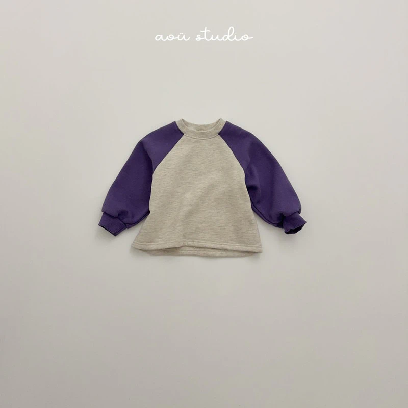 Pine Raglan Tee by Aou Studio for Child - view 3