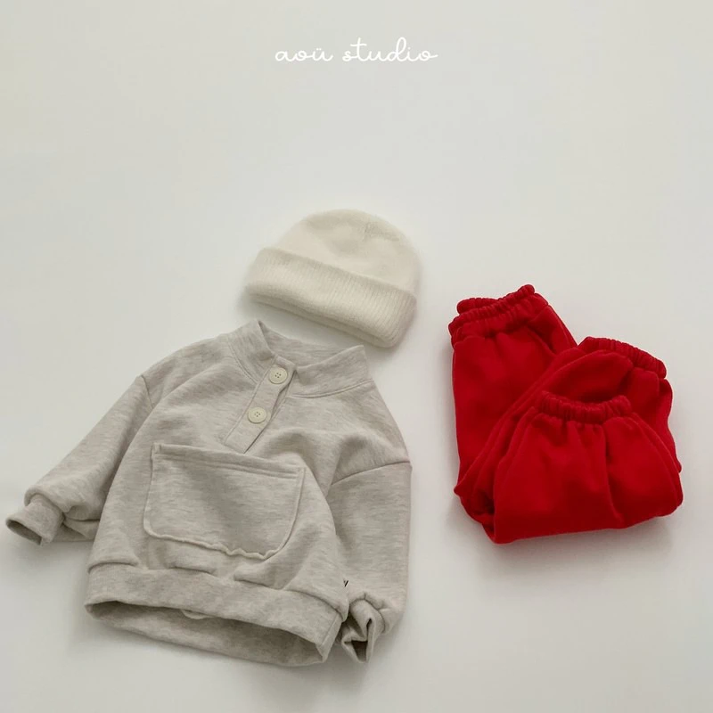 Layer Jogger Pants by Aou Studio for Child - view 9