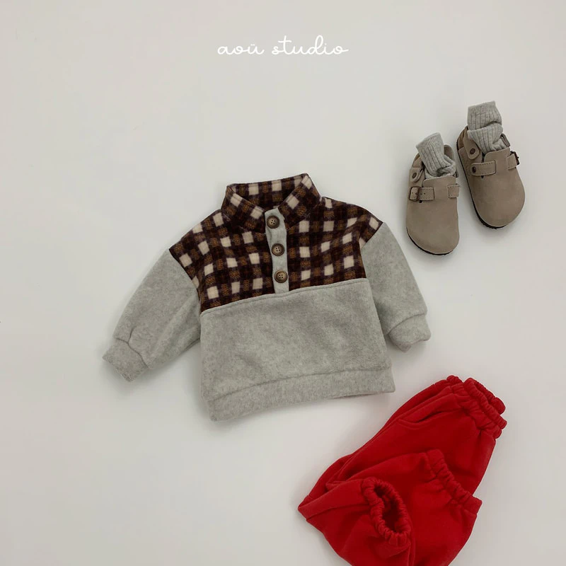 Check Anorak by Aou Studio for Child - view 7