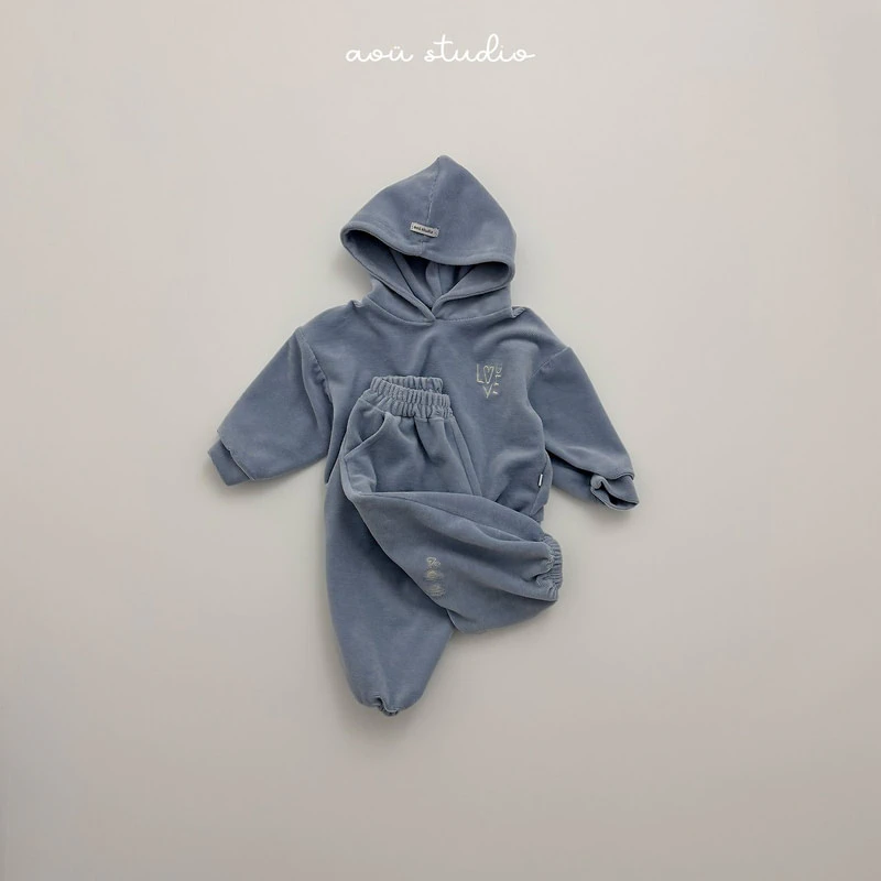 Beluga Hoodie by Aou Studio for Child - view 10