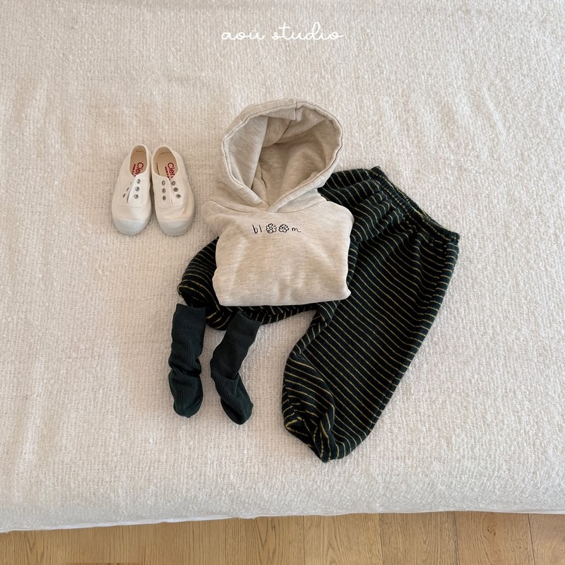 Pumpkin Jogger Pants by Aou Studio for Child - view 7