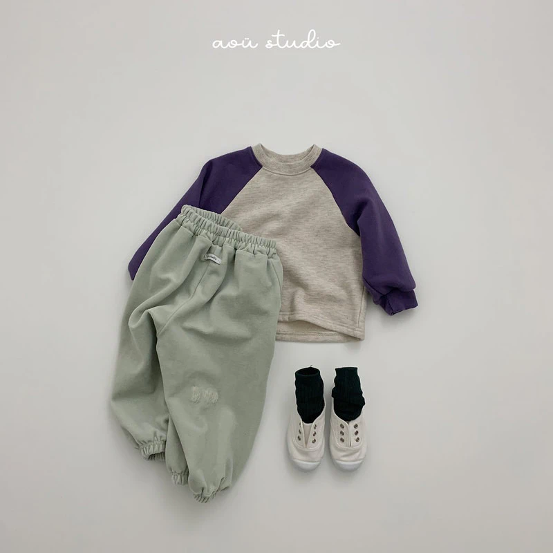 Pine Raglan Tee by Aou Studio for Child - view 8