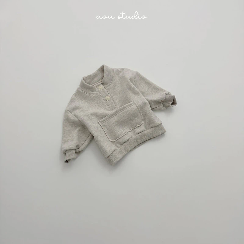 Kangaroo Sweatshirt by Aou Studio for Child - view 4