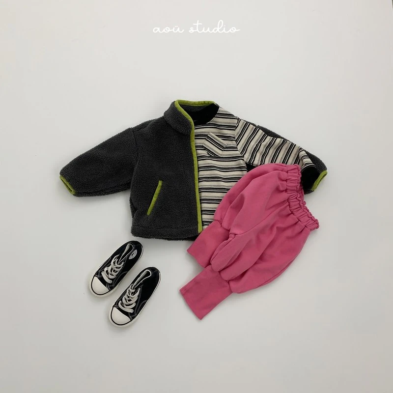 Kuu Fleece Jacket by Aou Studio for Child - view 6