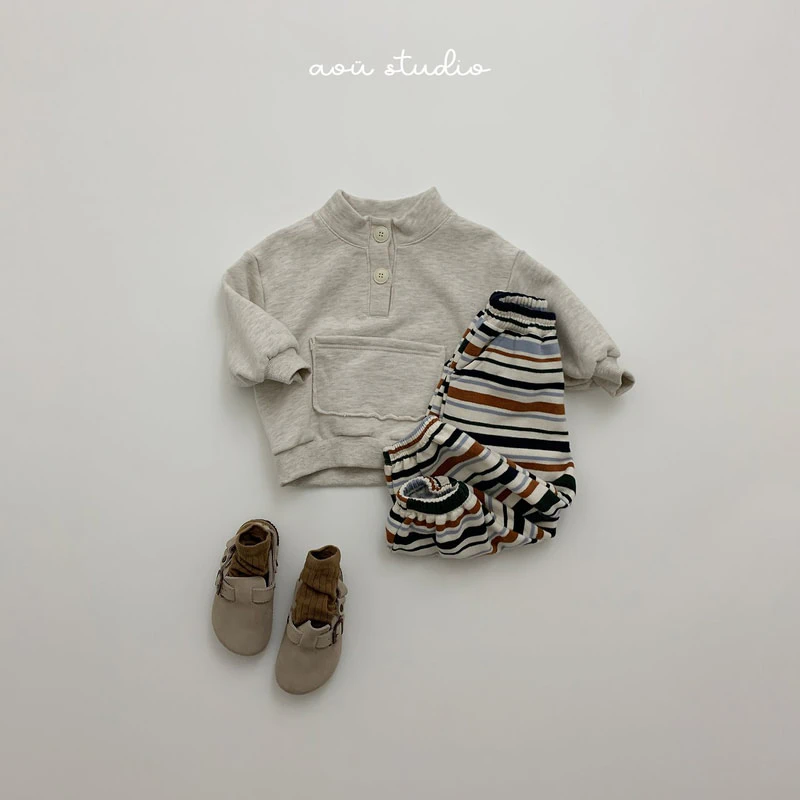 Kangaroo Sweatshirt by Aou Studio for Child - view 7