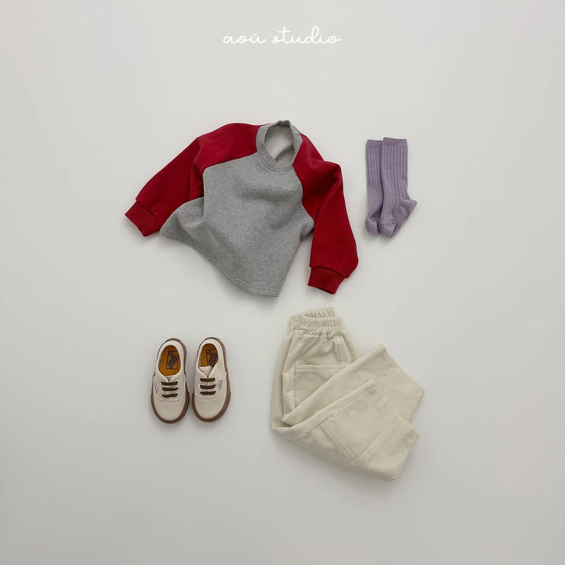 Pine Raglan Tee by Aou Studio for Child - view 12