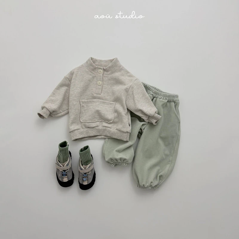 Kangaroo Sweatshirt by Aou Studio for Child - view 9