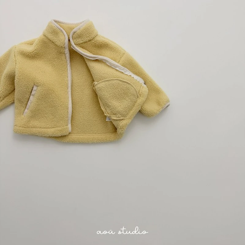 Kuu Fleece Jacket by Aou Studio for Child - view 11