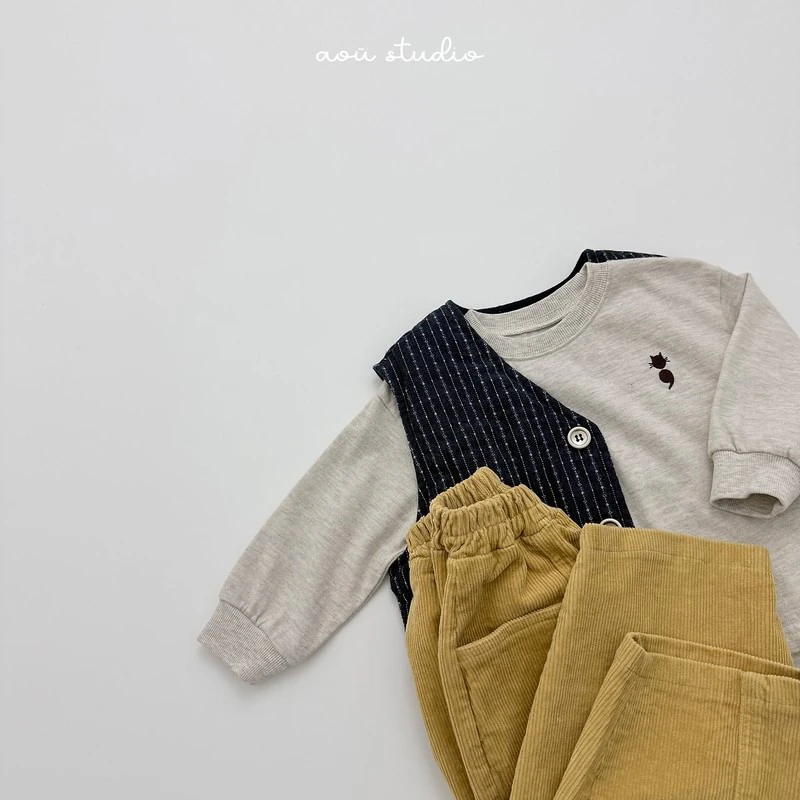 Ethnic Vest by Aou Studio for Child - view 7