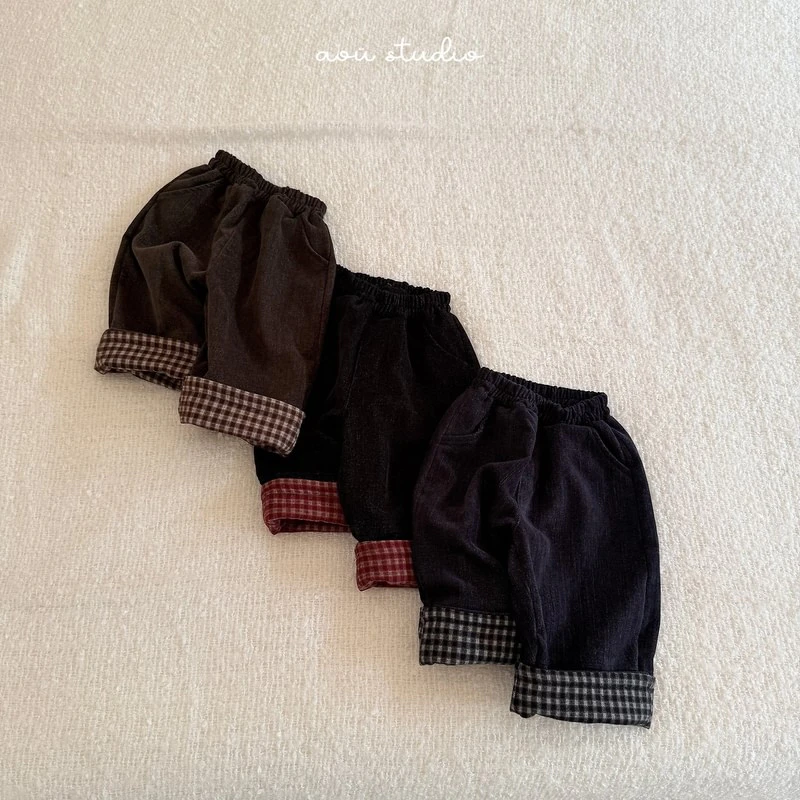 Roll Up Pants by Aou Studio for Child - view 12