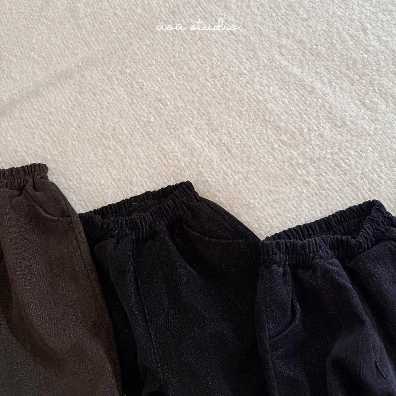 Roll Up Pants by Aou Studio for Child - view 11