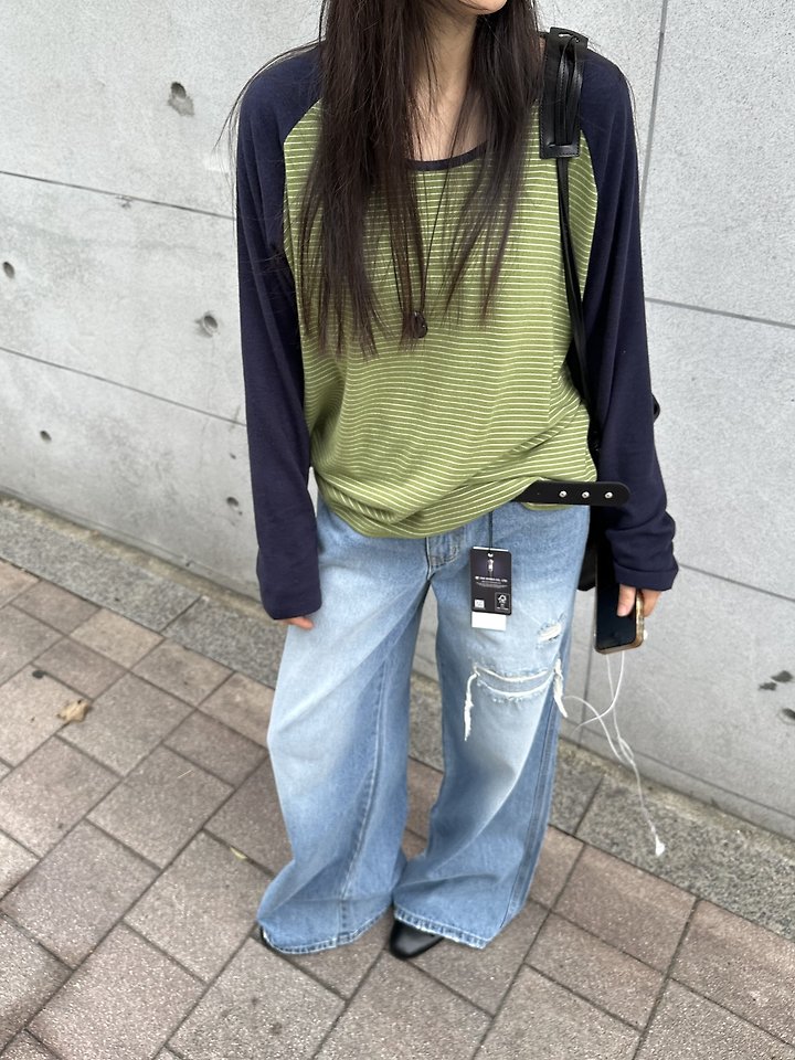 Menu Raglan Tee by Baguette for Women - view 7