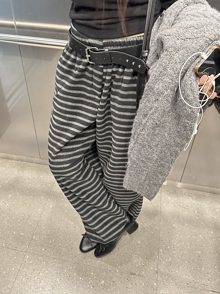 Holly Striped Jogger Pants by Baguette for Women - view 3
