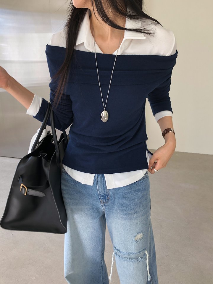 Bijou Solid Tee by Baguette for Women - view 5