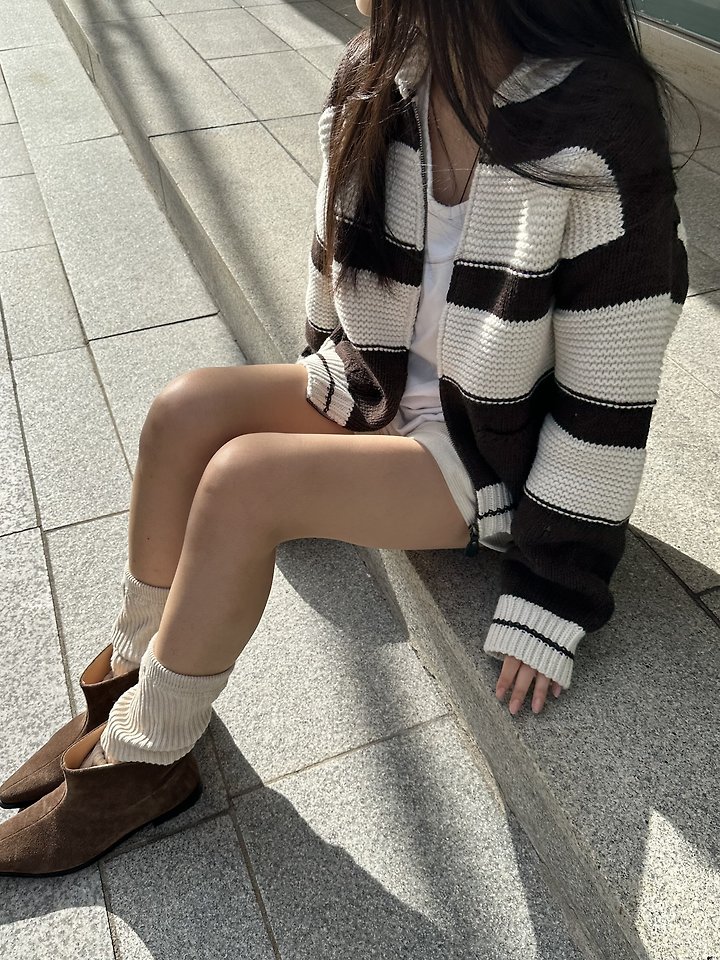 Both-Sided Striped Cardigan by Baguette for Women - view 6