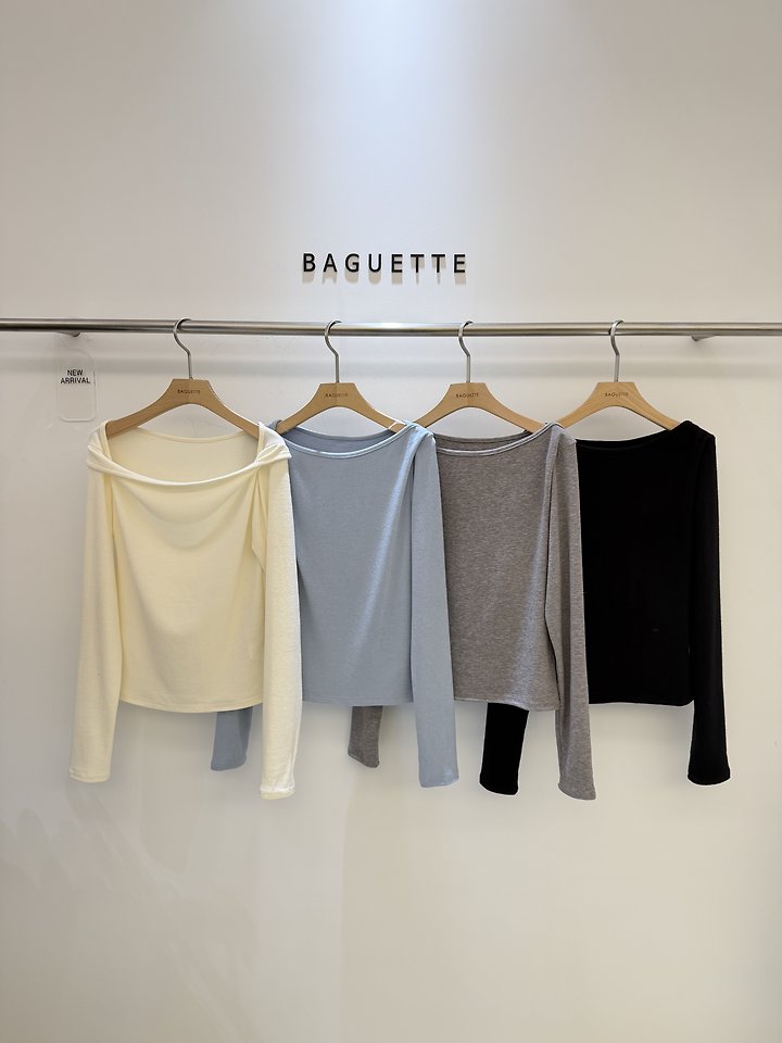 Boat Ribbed Tee by Baguette for Women - view 12