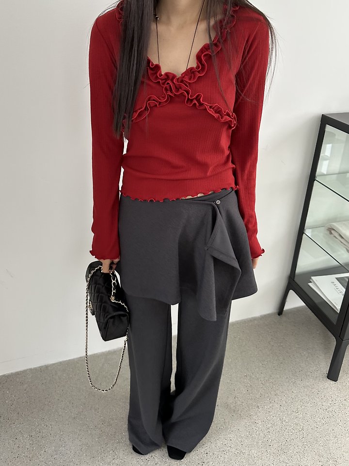 Roy Wrap Set Pants by Baguette for Women - view 9
