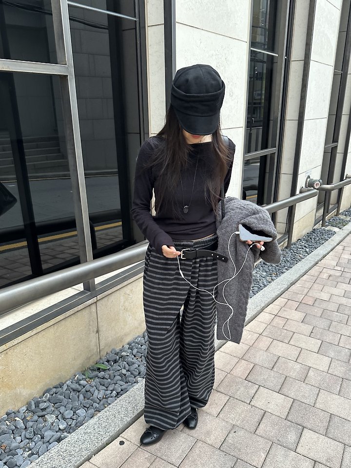Holly Striped Jogger Pants by Baguette for Women - view 9