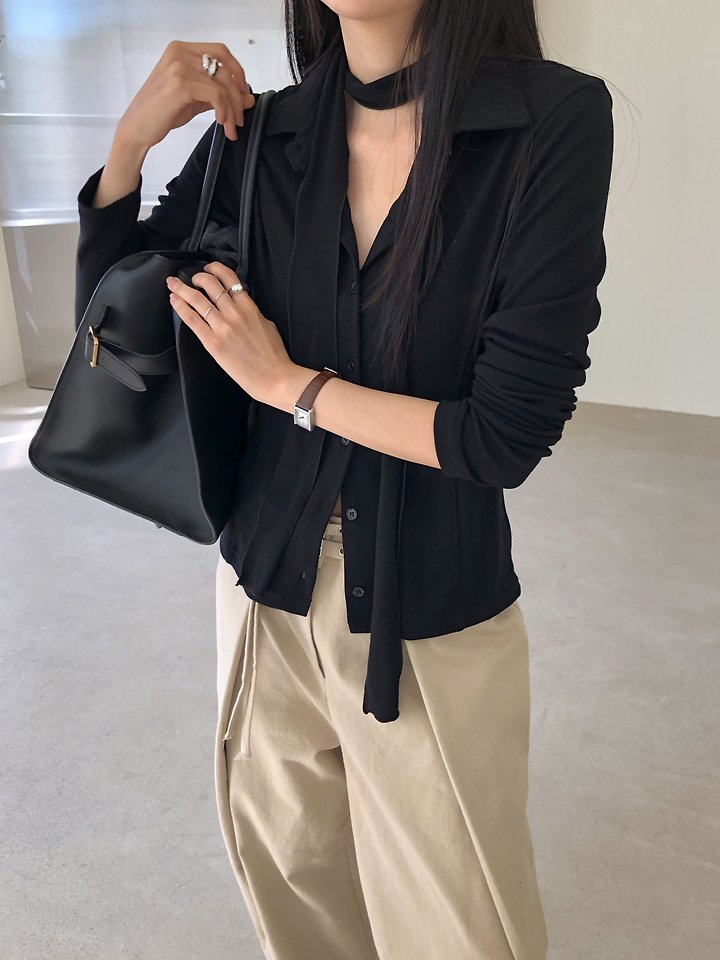 Line Collar Shirt by Baguette for Women - view 2